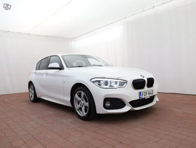 BMW 118 F20 Hatchback 118d A Business M Sport - Sporttipenkit, Lasikattoluukku, Prof.Navigointi, LED- ajovalot - J. autoturva - Ilmainen kotiintoimitus Image 1